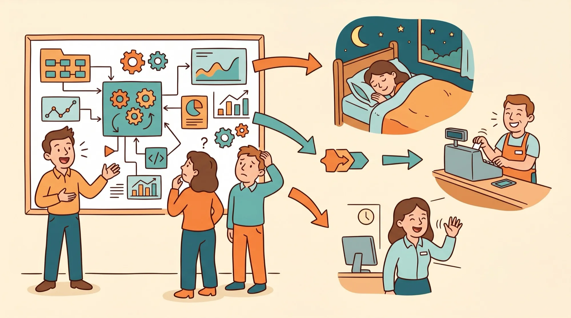 老板讲产品，客户却只关心结果