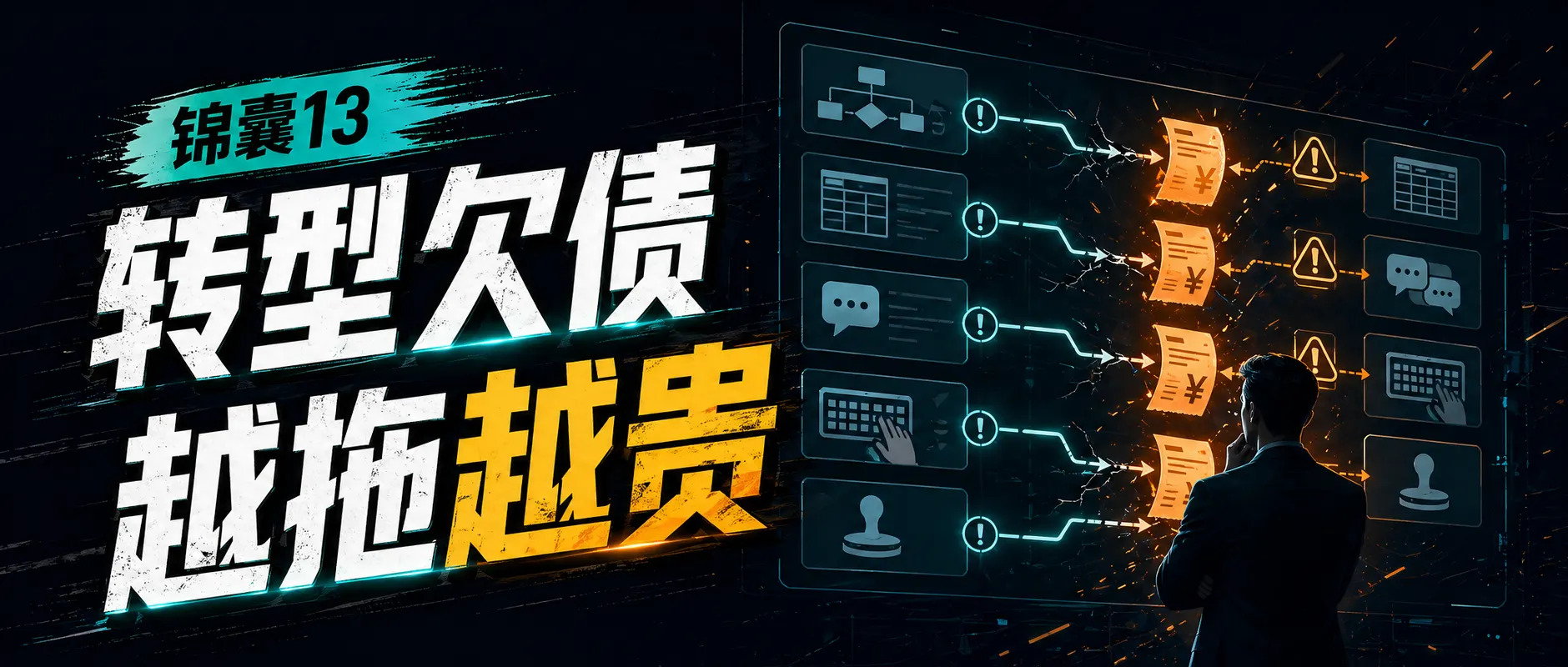 别让一句“先这样吧”，变成公司的数字化烂账封面