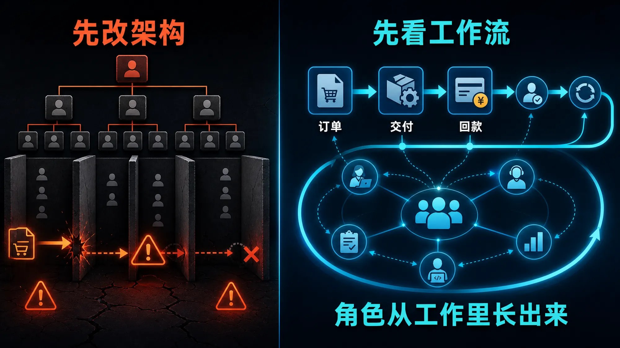 先看工作流,再决定架构和角色